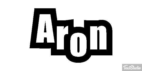 Aron Efecto de texto