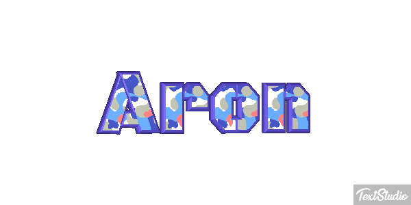 Aron Efecto de texto