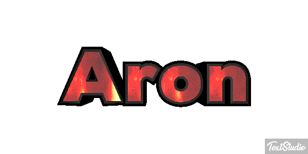 Aron Efecto de texto