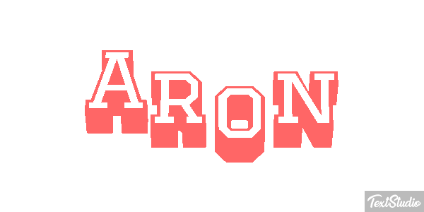 Aron Efecto de texto