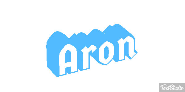 Aron Efecto de texto