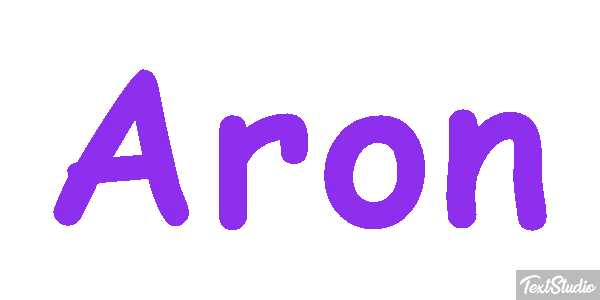 Aron Efecto de texto