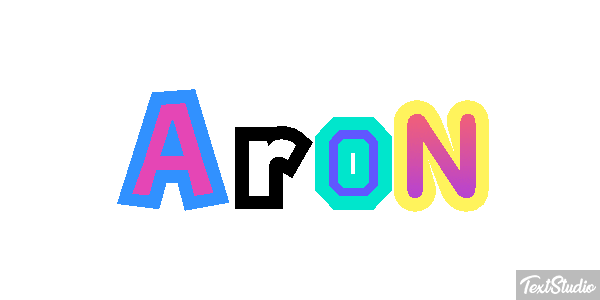 Aron Efecto de texto