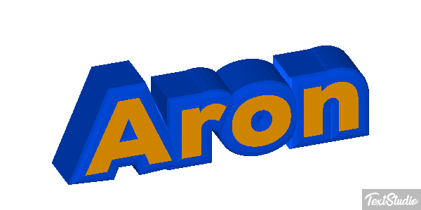 Aron Efecto de texto