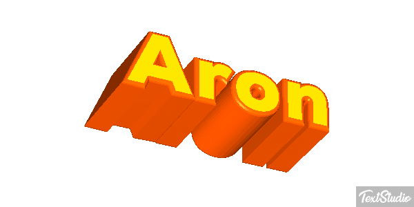 Aron Efecto de texto