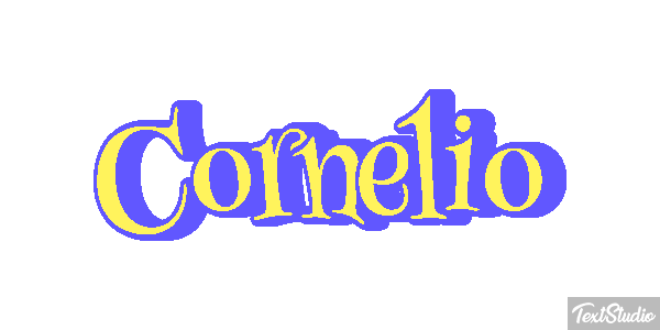 Cornelio Efecto de texto