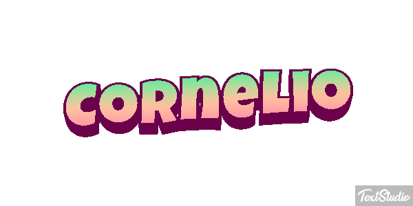 Cornelio Efecto de texto