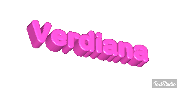 Verdiana Text effect