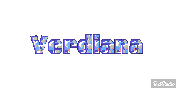 Verdiana Text effect