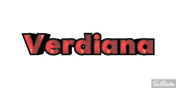 Verdiana Text effect
