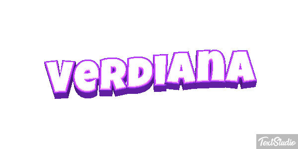 Verdiana Text effect