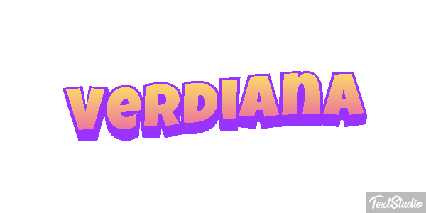 Verdiana Text effect