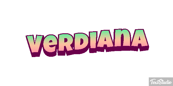 Verdiana Text effect