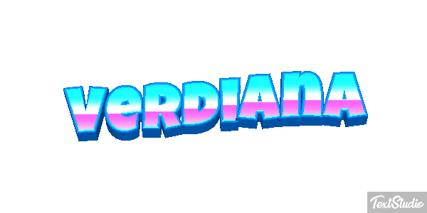Verdiana Text effect