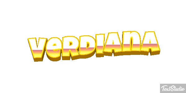 Verdiana Text effect