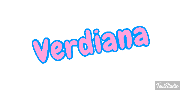 Verdiana Text effect