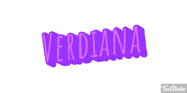 Verdiana Text effect