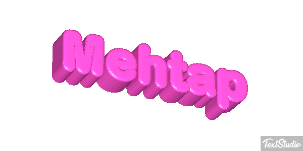 Mehtap Efecto de texto