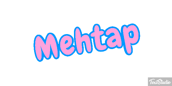 Mehtap Efecto de texto