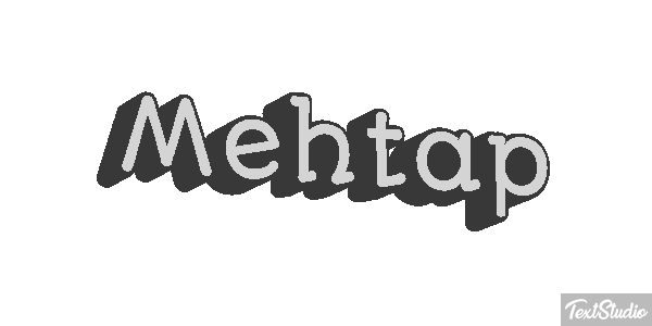 Mehtap Efecto de texto