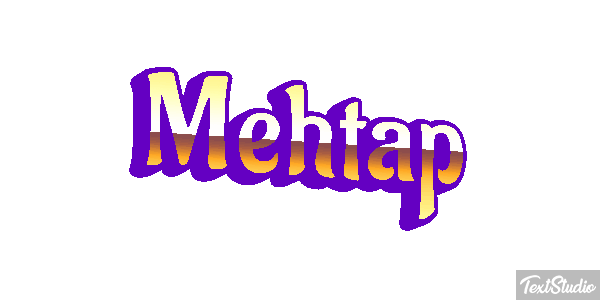 Mehtap Efecto de texto