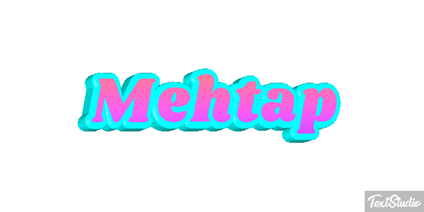 Mehtap Efecto de texto
