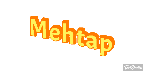 Mehtap Efecto de texto