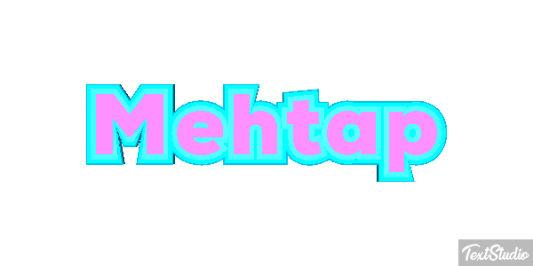 Mehtap Efecto de texto