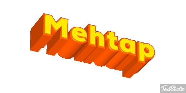 Mehtap Efecto de texto
