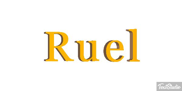 Ruel Texteffekt