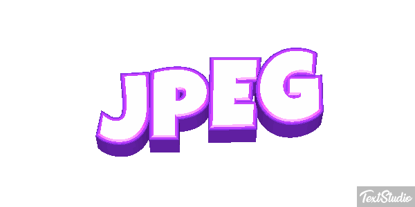 JPEG Текстовый эффект