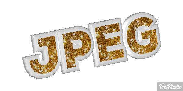 JPEG Текстовый эффект