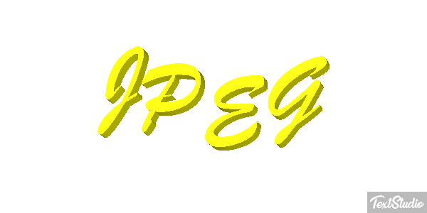 JPEG Текстовый эффект