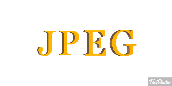 JPEG Текстовый эффект