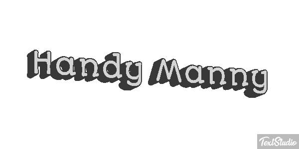 Handy Manny Текстовый эффект