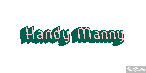 Handy Manny Текстовый эффект