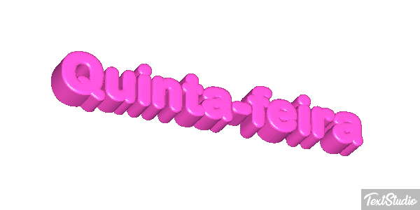 Quinta-feira Efeito do texto