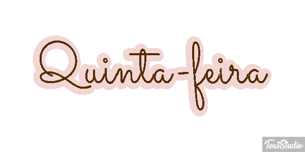 Quinta-feira Efeito do texto
