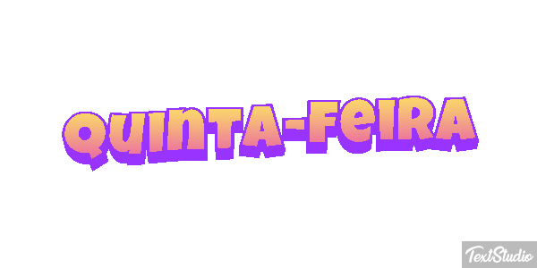 Quinta-feira Efeito do texto