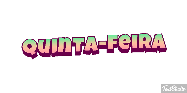 Quinta-feira Efeito do texto