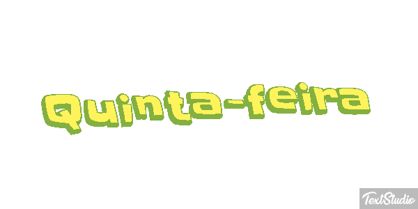 Quinta-feira Efeito do texto