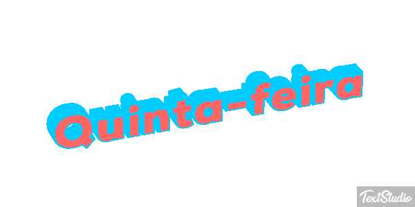 Quinta-feira Efeito do texto