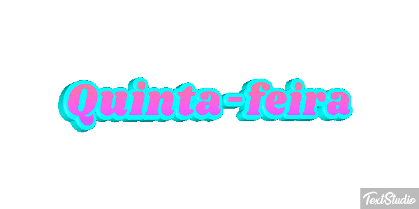 Quinta-feira Efeito do texto