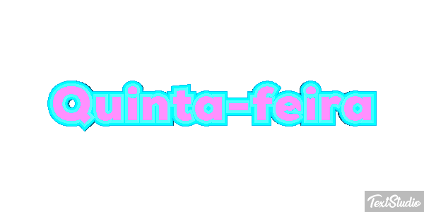 Quinta-feira Efeito do texto