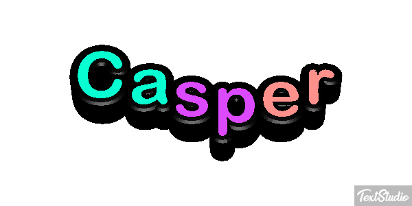 Casper テキスト効果