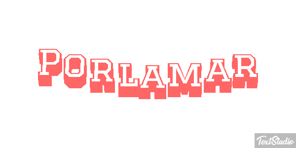 Porlamar Efekt tekstowy
