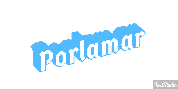 Porlamar Efekt tekstowy