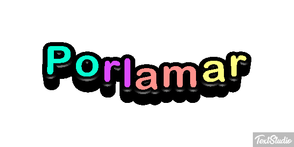 Porlamar Efekt tekstowy
