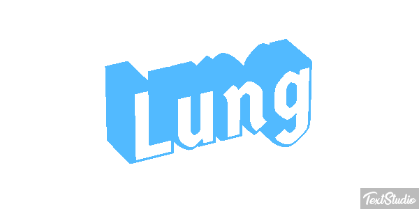 Lung テキスト効果