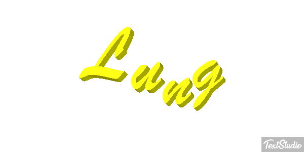 Lung テキスト効果